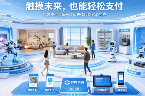 从机甲对战到智能家居，富友支付让你沉浸式触摸未来