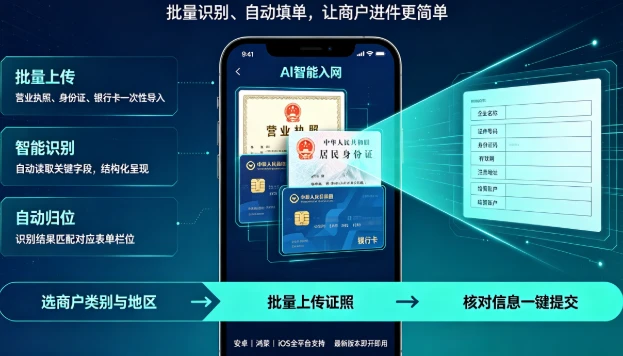 告别手动录入！富友通「AI智能入网」一键搞定商户进件